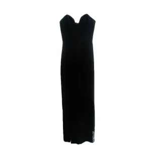 Amanda Uprichard Cherri Gown Maxi Dress in Black Size XS