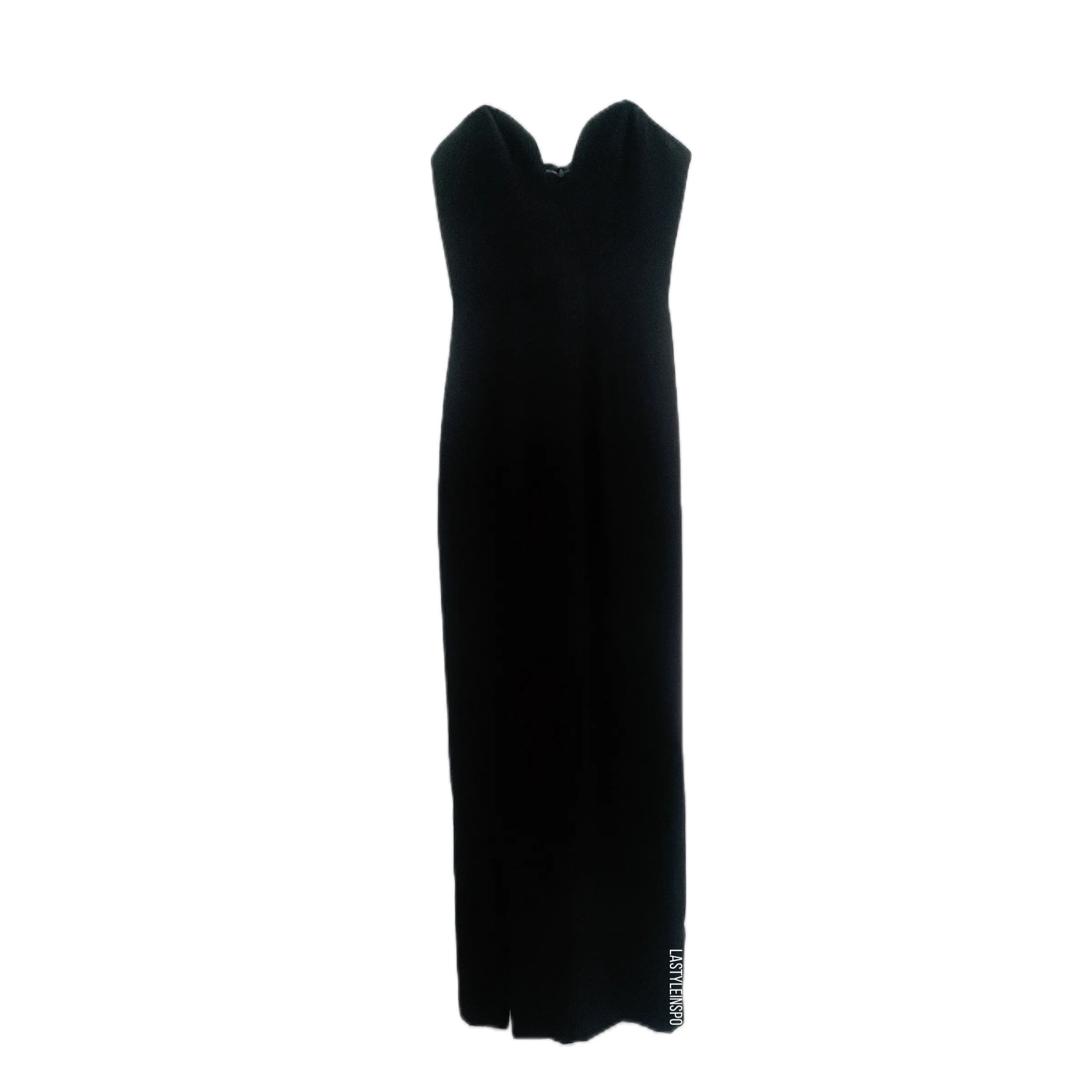 Amanda Uprichard Cherri Gown Maxi Dress in Black Size XS