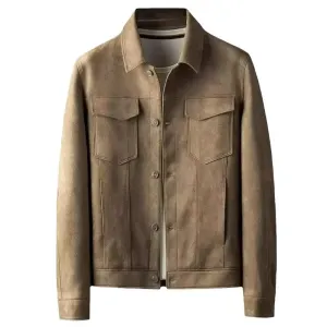 Chamois Leather Velvet Jacket