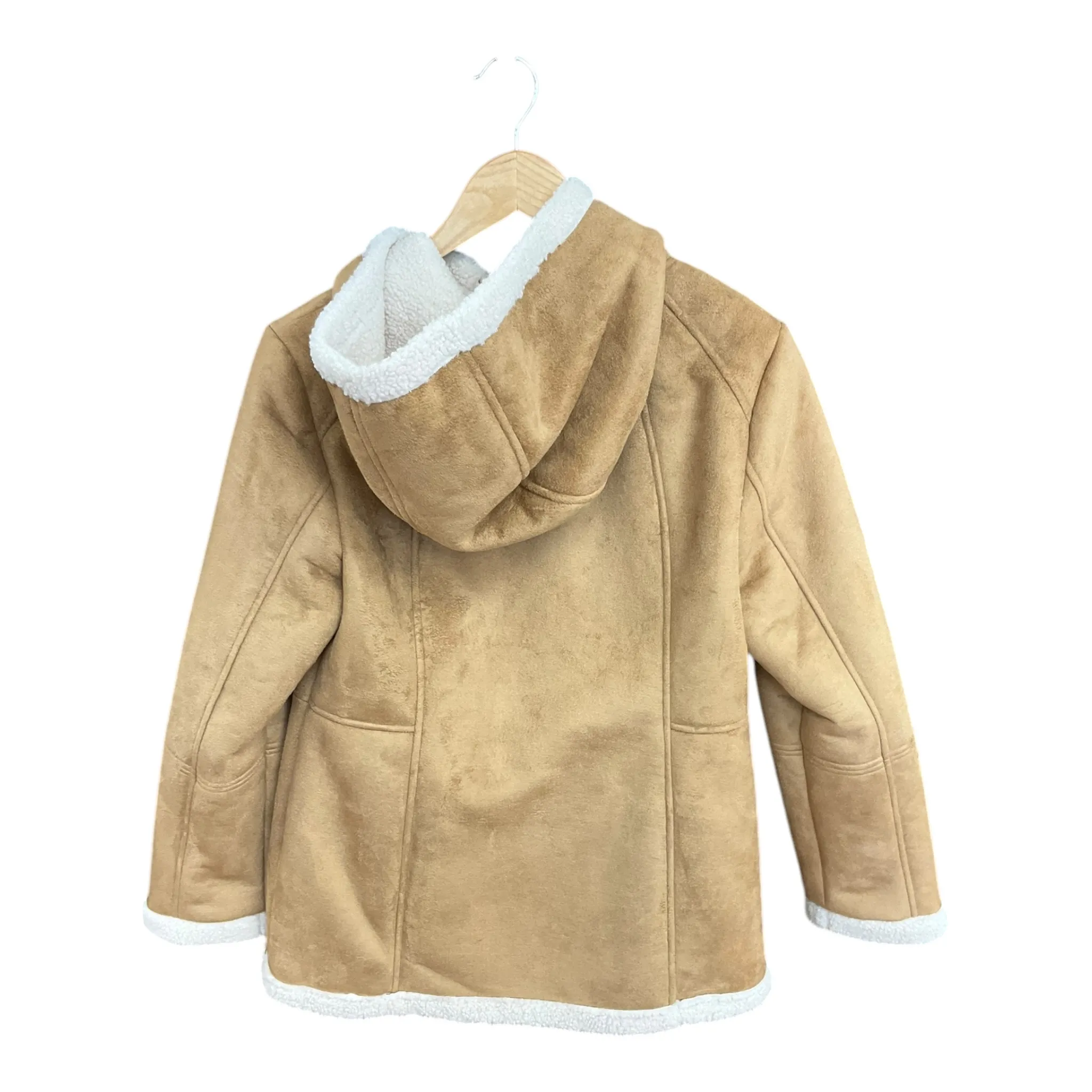 Coat Faux Fur & Sherpa By Koolaburra By Ugg  Size: M