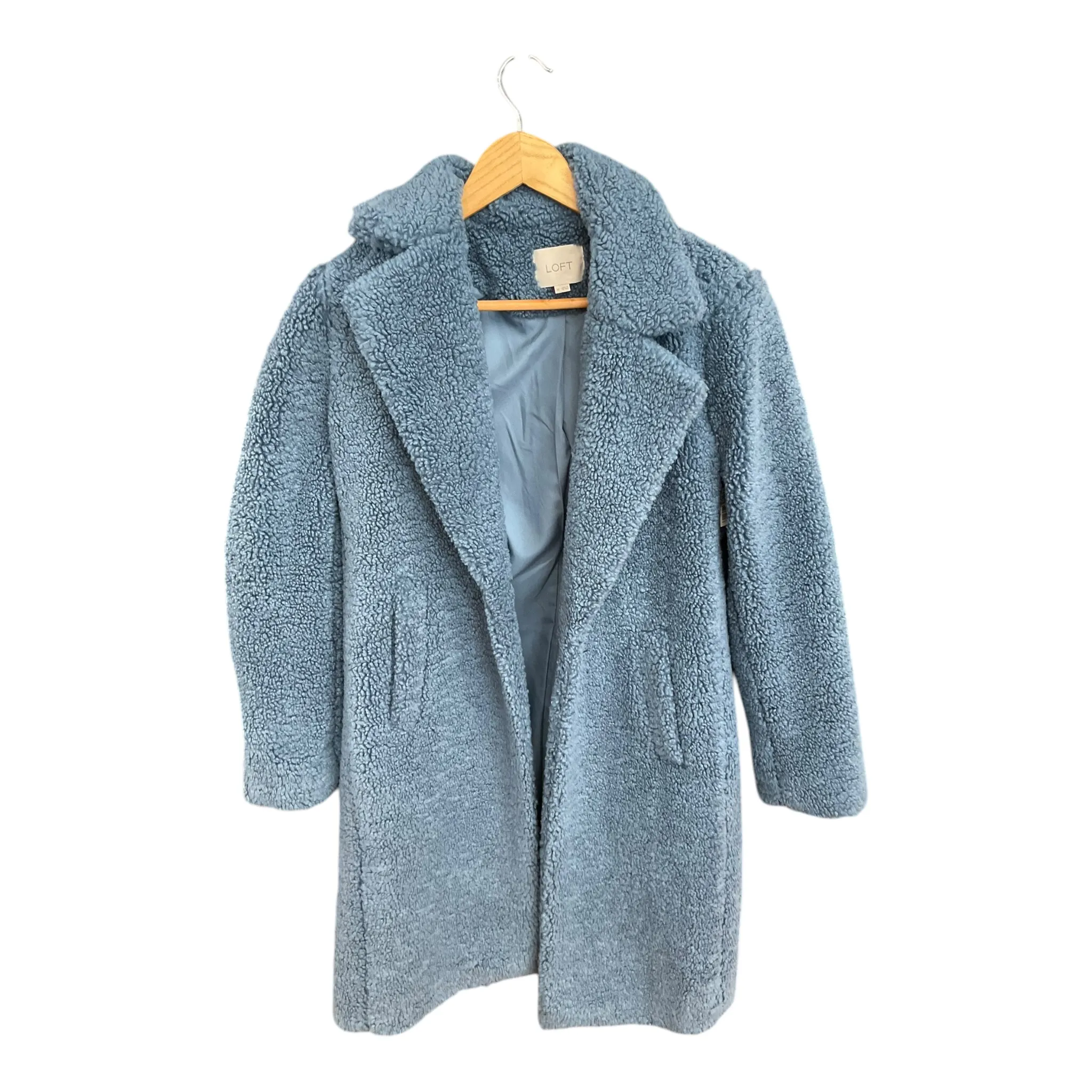 Coat Faux Fur & Sherpa By Loft  Size: Xs