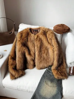 Faux Fur Coat FW24