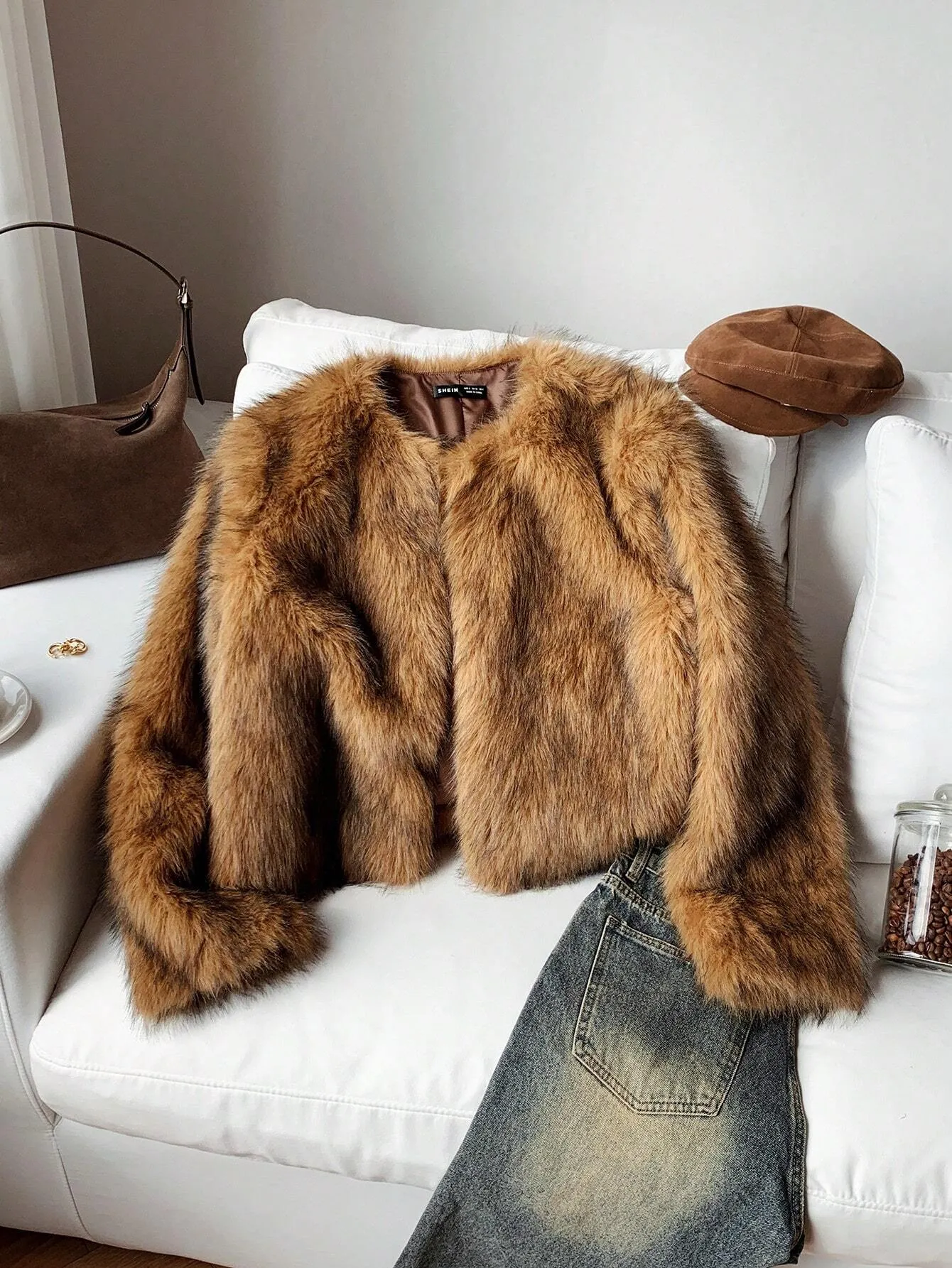 Faux Fur Coat FW24