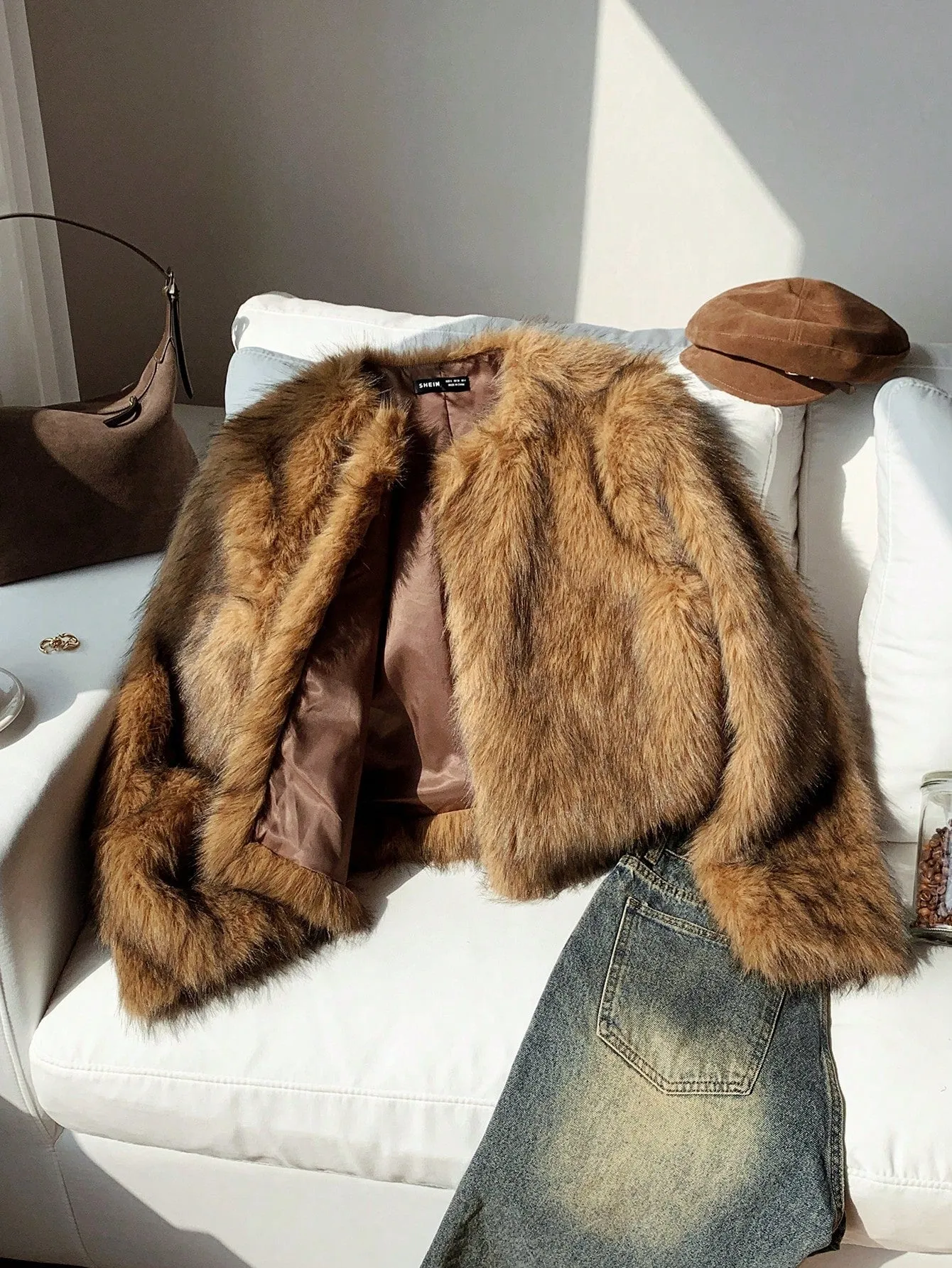 Faux Fur Coat FW24
