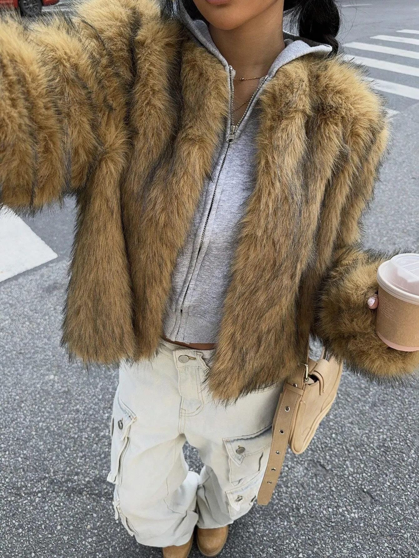 Faux Fur Coat FW24