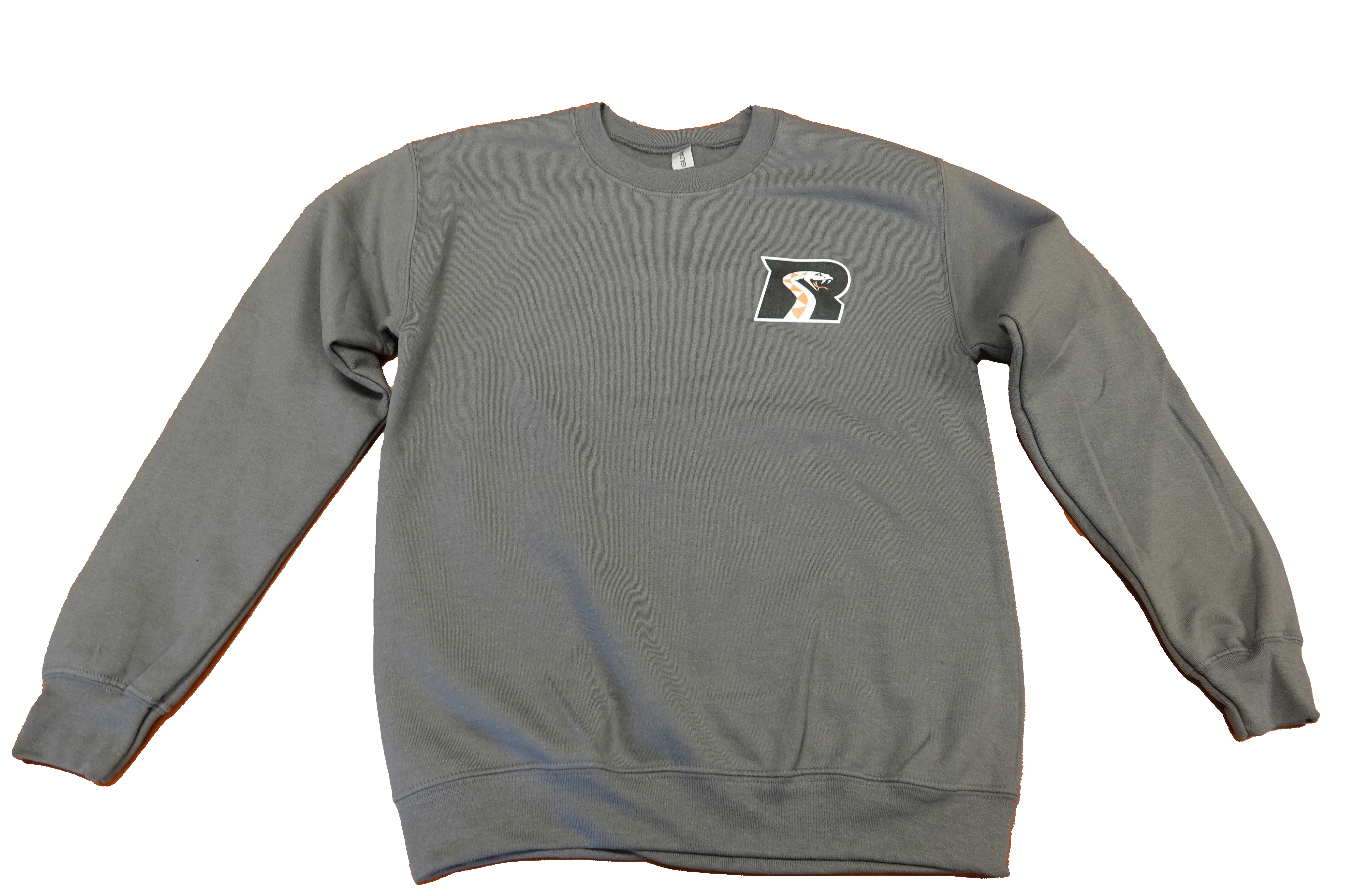 Grey Arizona Rattler Crewneck Pullover