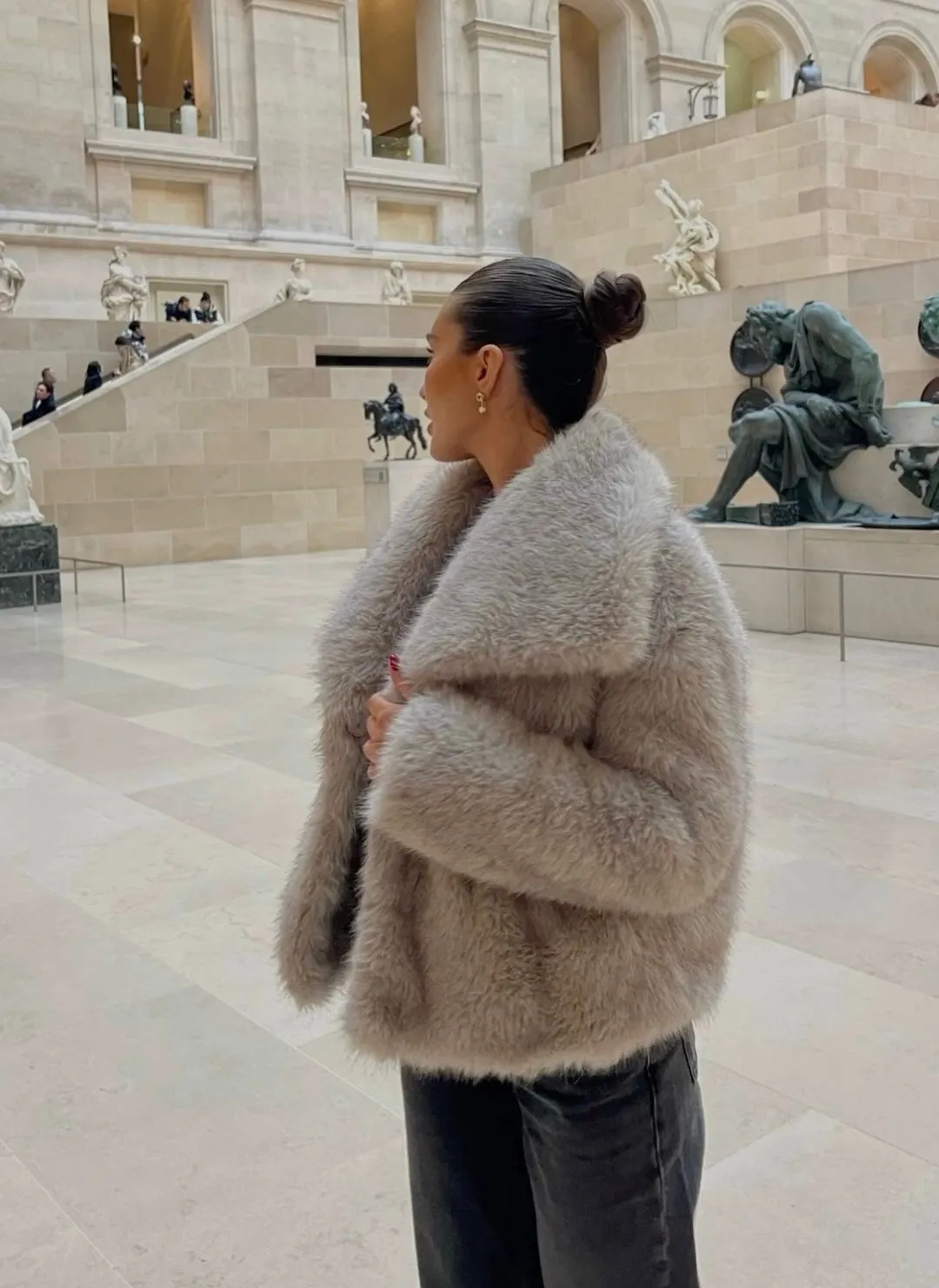 Macy - Faux Fur Coat