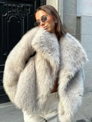 Macy - Faux Fur Coat