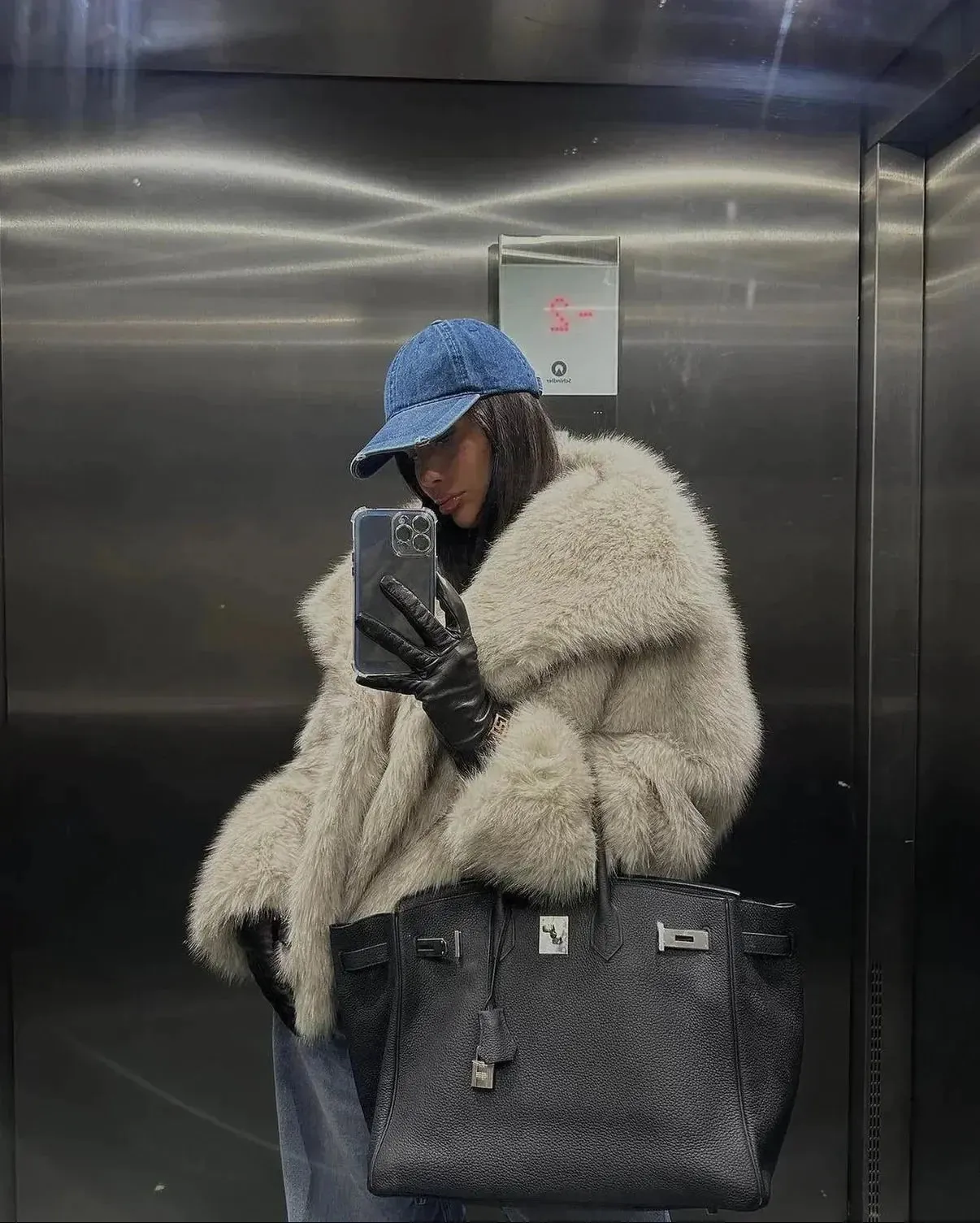 Macy - Faux Fur Coat
