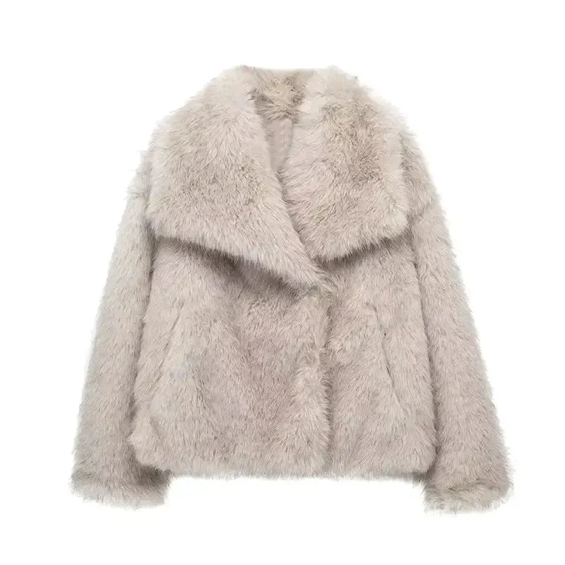 Macy - Faux Fur Coat