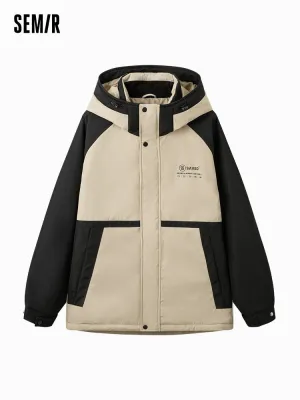 Men's mid-length thin cotton coat