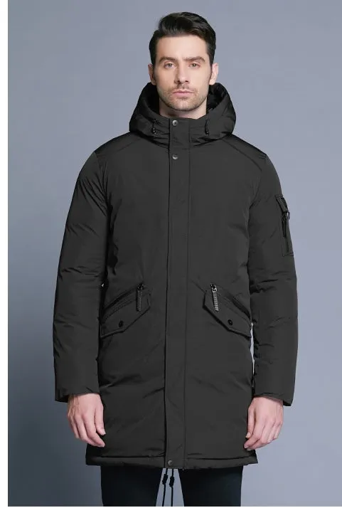 Men's Winter Warm Hooded Down Coat