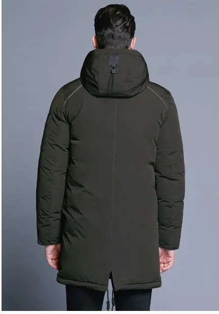 Men's Winter Warm Hooded Down Coat