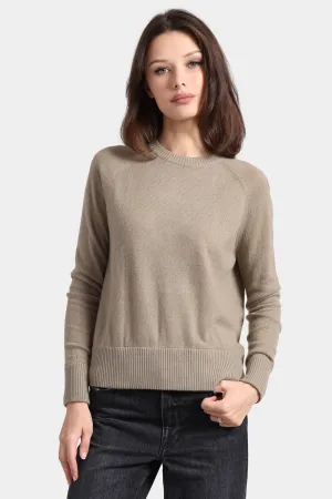Minnie Rose Cashmere Raglan Pullover