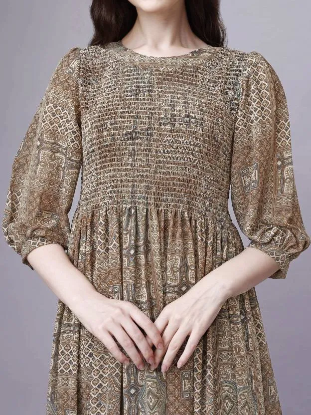 Mocha Majesty Maxi Dress
