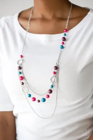 Paparazzi Necklace ~ Party Dress Princess - Multi