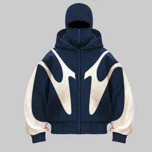 Phantom Shield Zippered Knit Hoodie