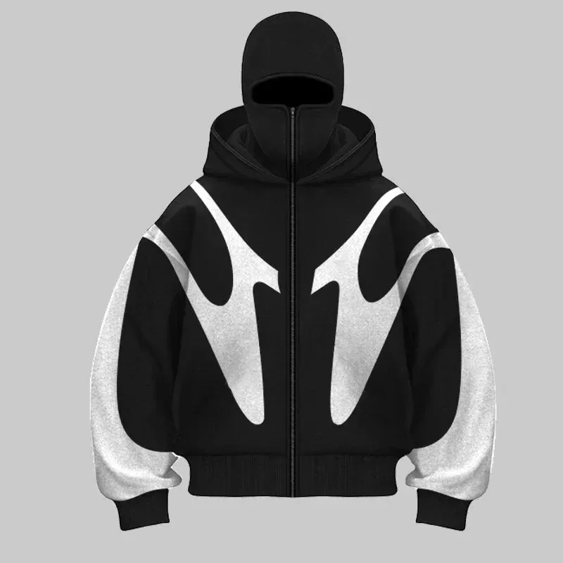 Phantom Shield Zippered Knit Hoodie