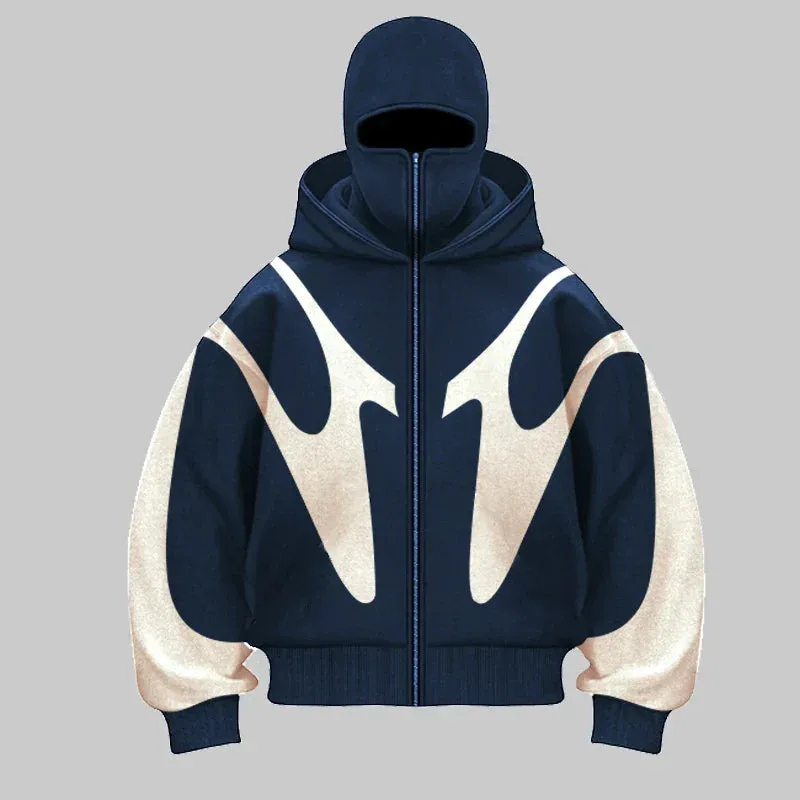 Phantom Shield Zippered Knit Hoodie