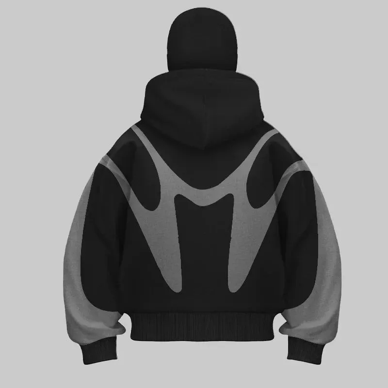 Phantom Shield Zippered Knit Hoodie