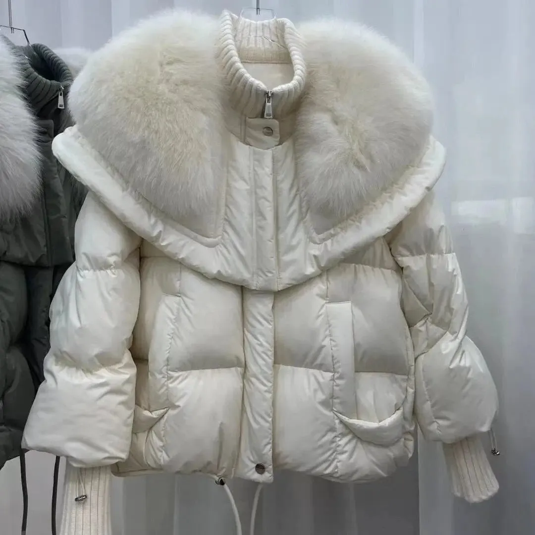 Premium Giovanni Faux Fur Insulated Down Jacket for Ultimate Winter Comfort