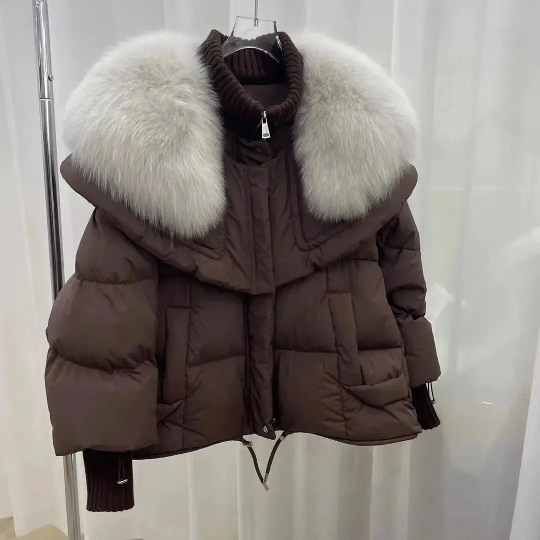 Premium Giovanni Faux Fur Insulated Down Jacket for Ultimate Winter Comfort