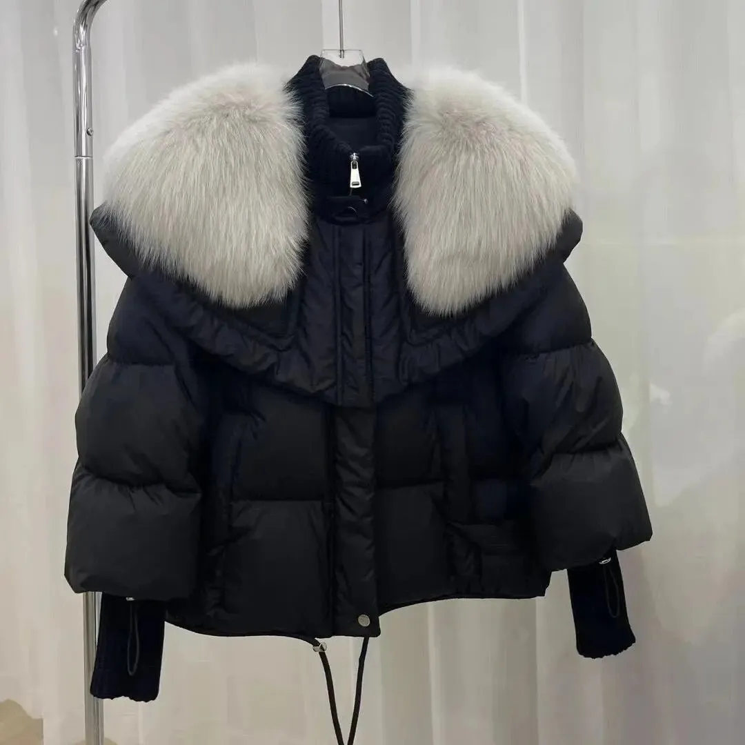 Premium Giovanni Faux Fur Insulated Down Jacket for Ultimate Winter Comfort