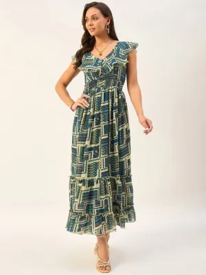 Prism Bliss A-Line Maxi Dress