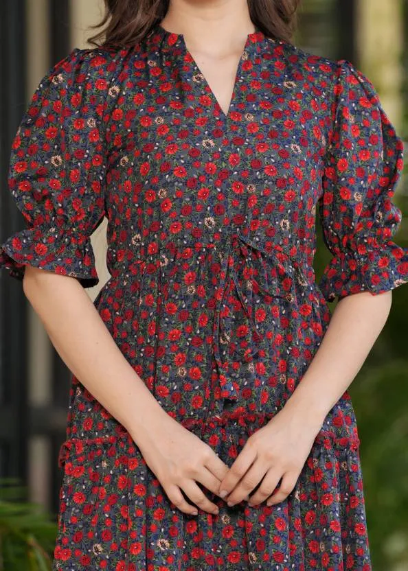 Radiant Blooms Maxi Dress