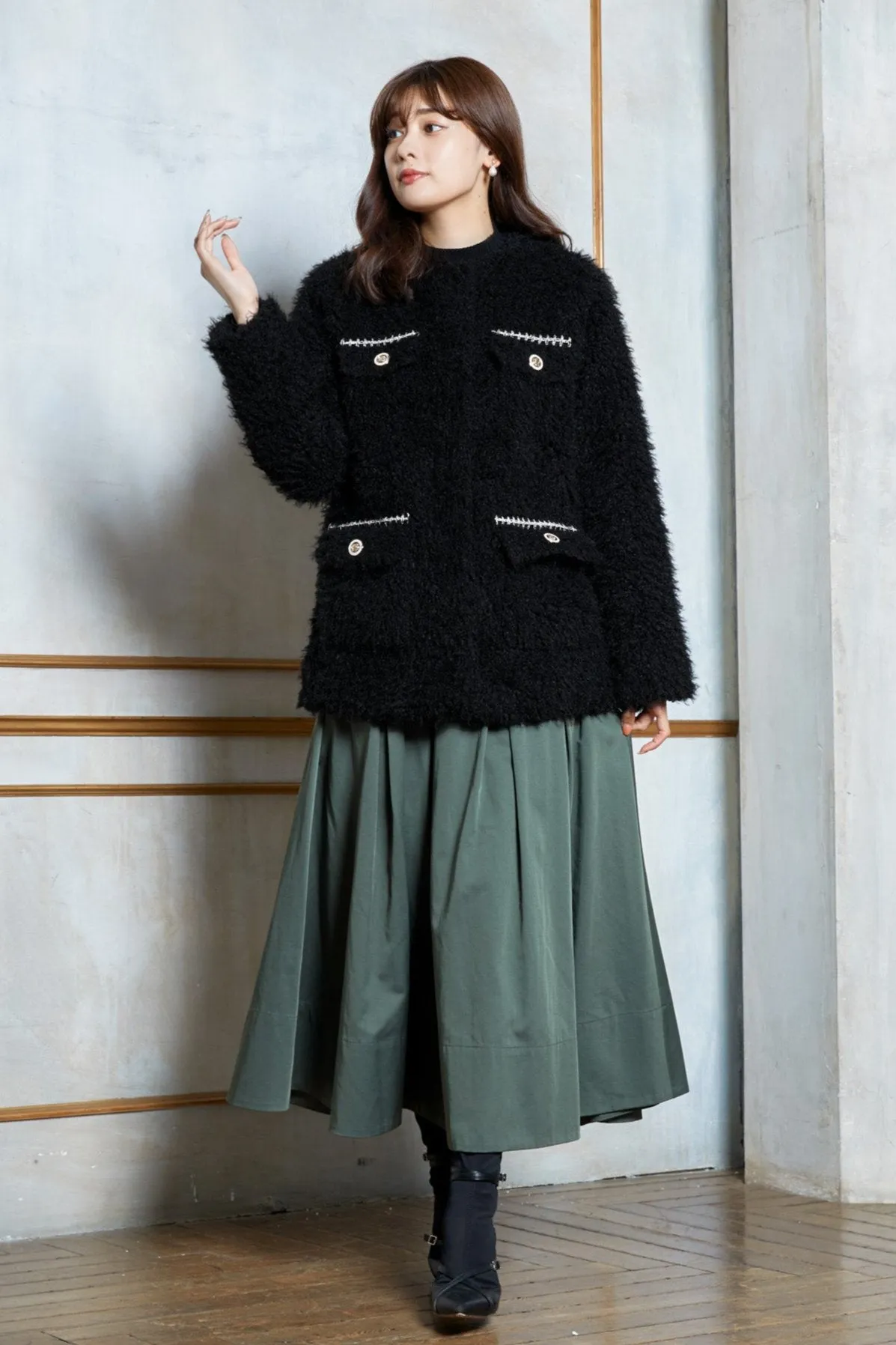 Royal Faux Fur Coat