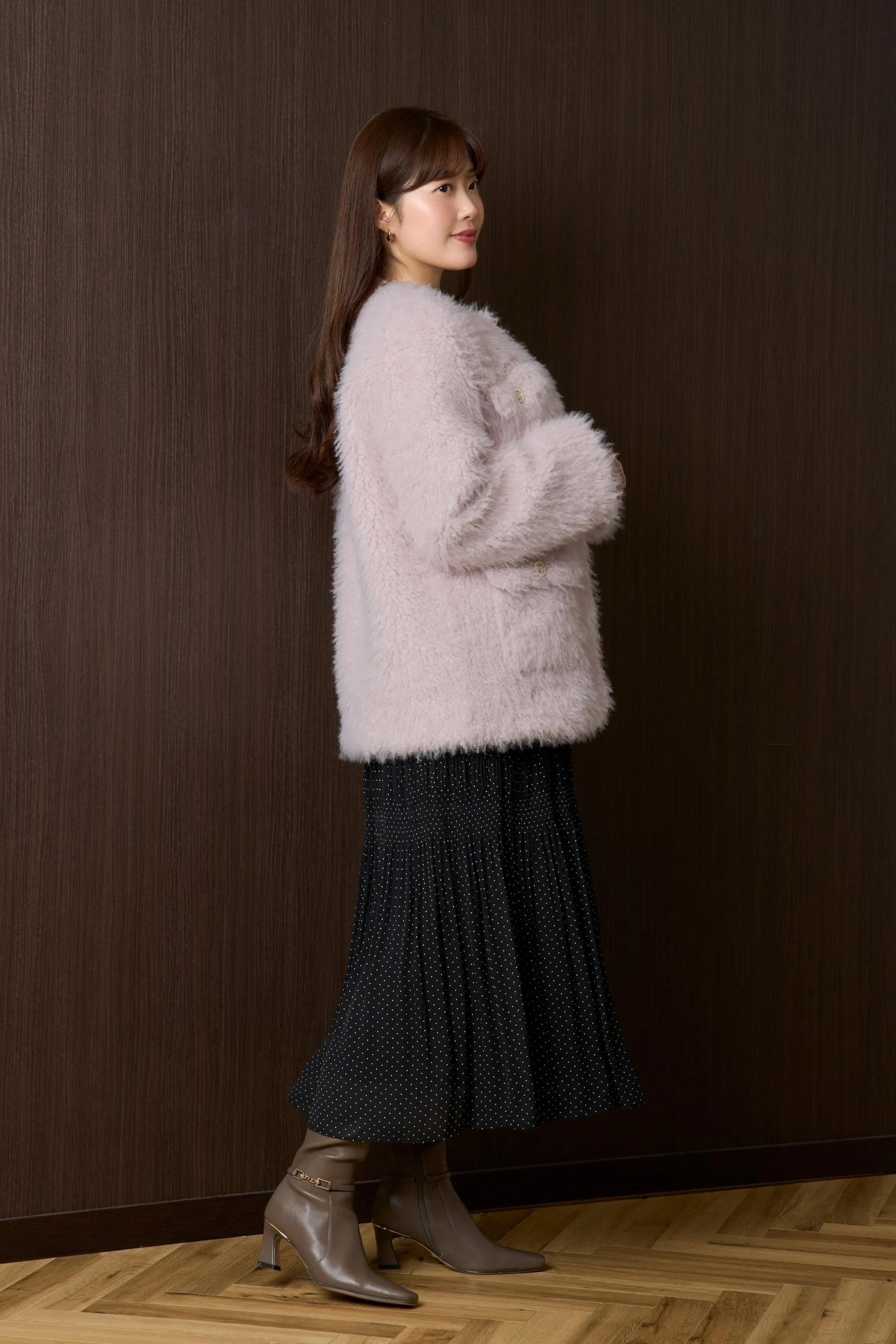 Royal Faux Fur Coat