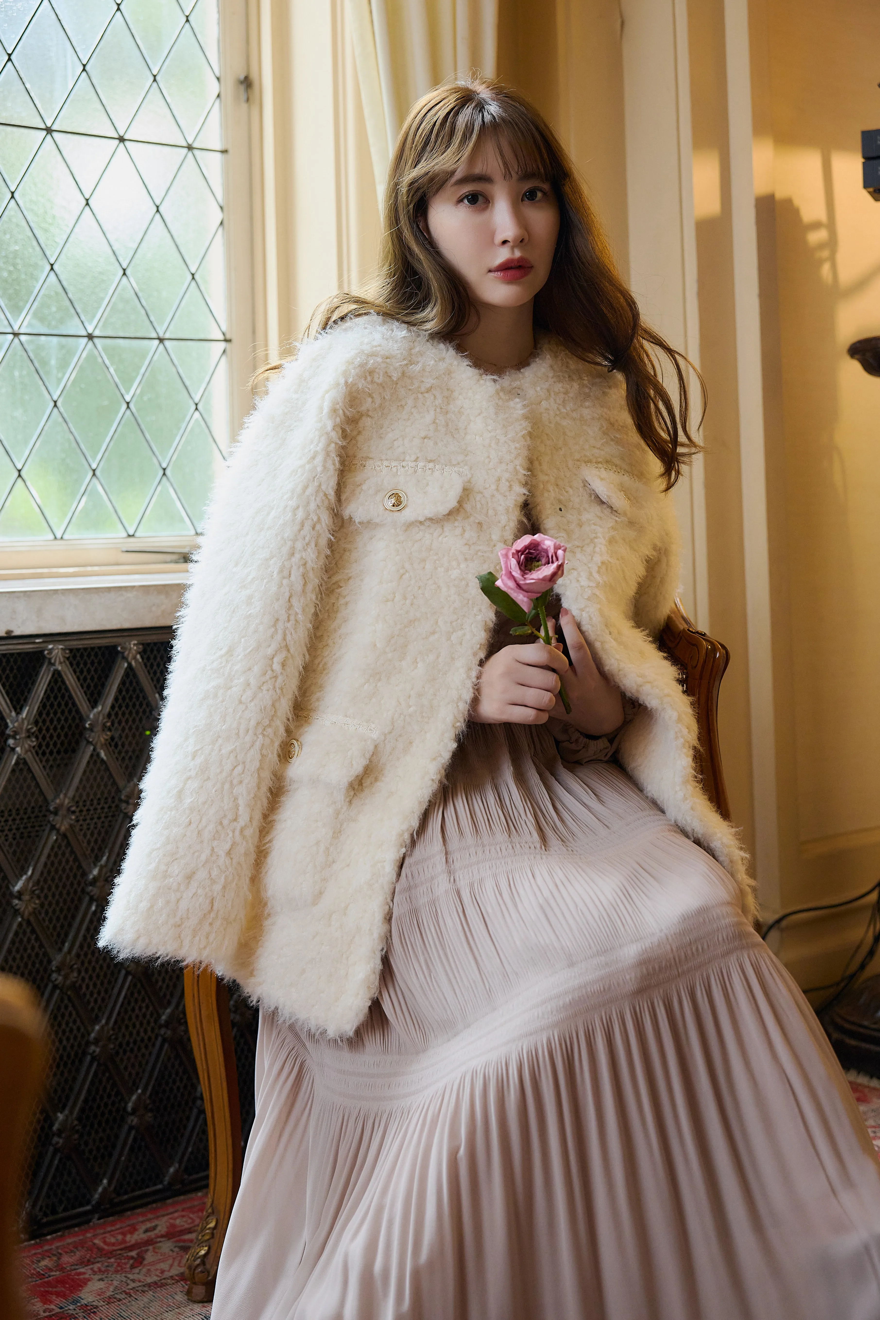 Royal Faux Fur Coat