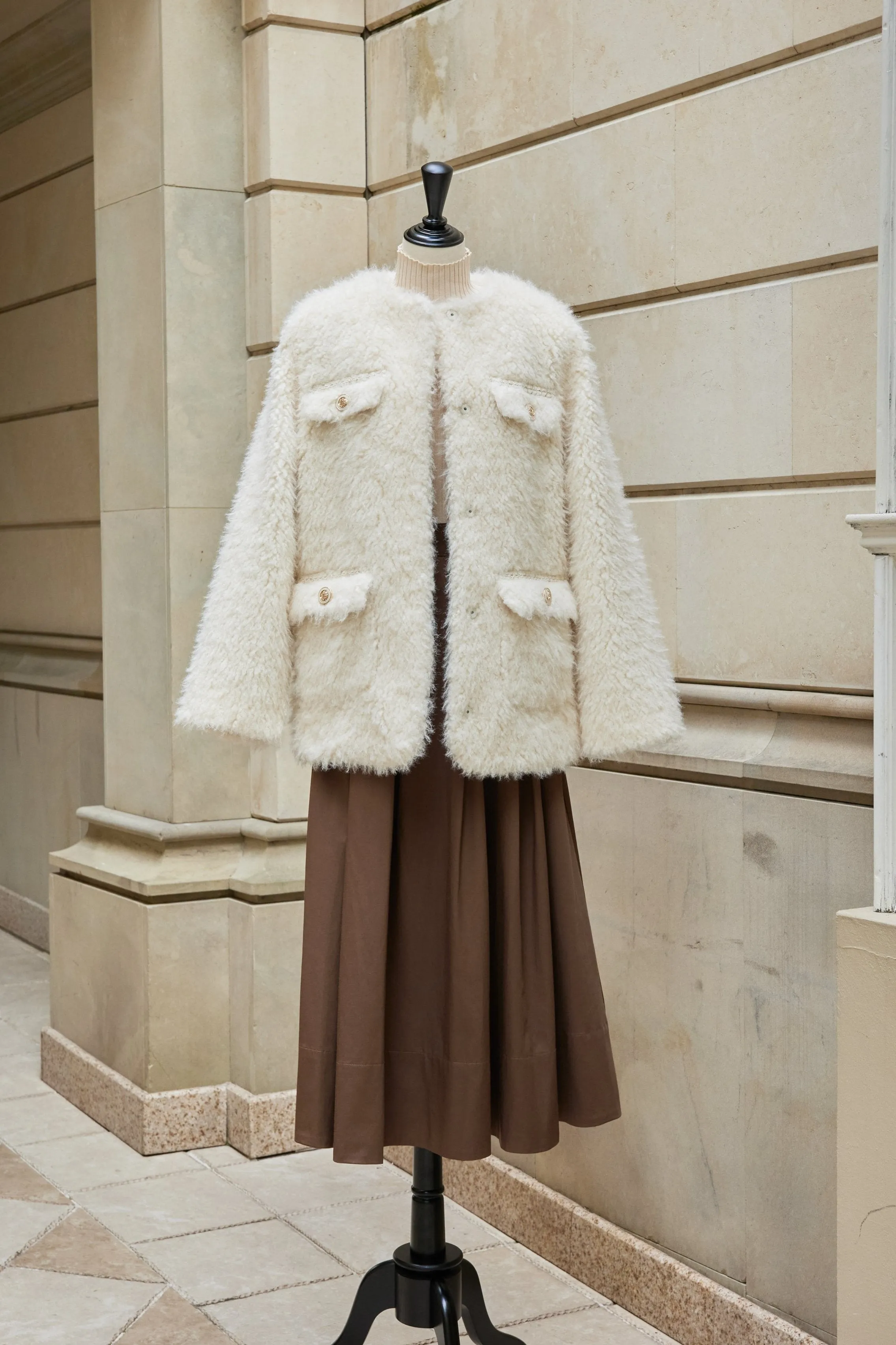 Royal Faux Fur Coat