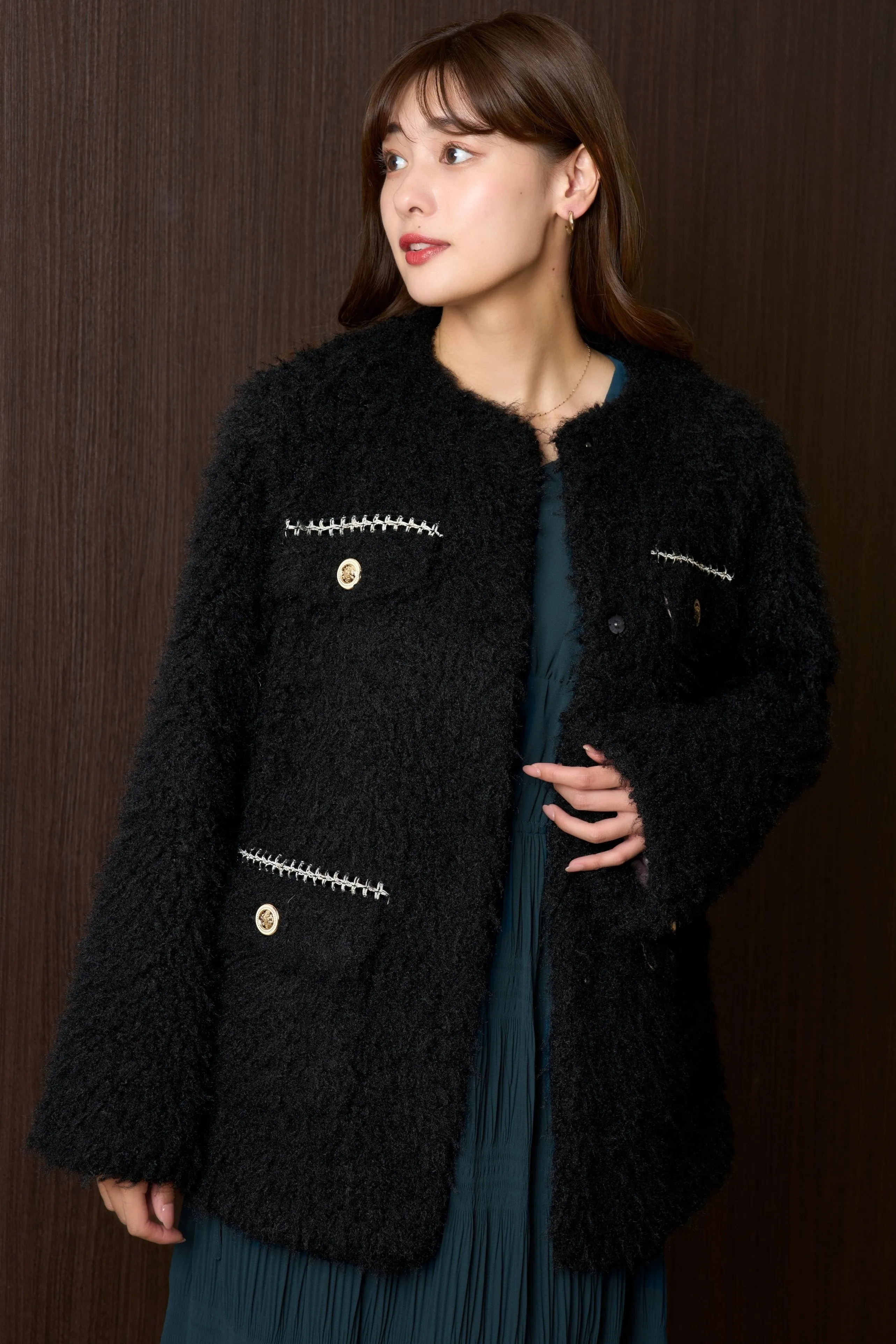 Royal Faux Fur Coat