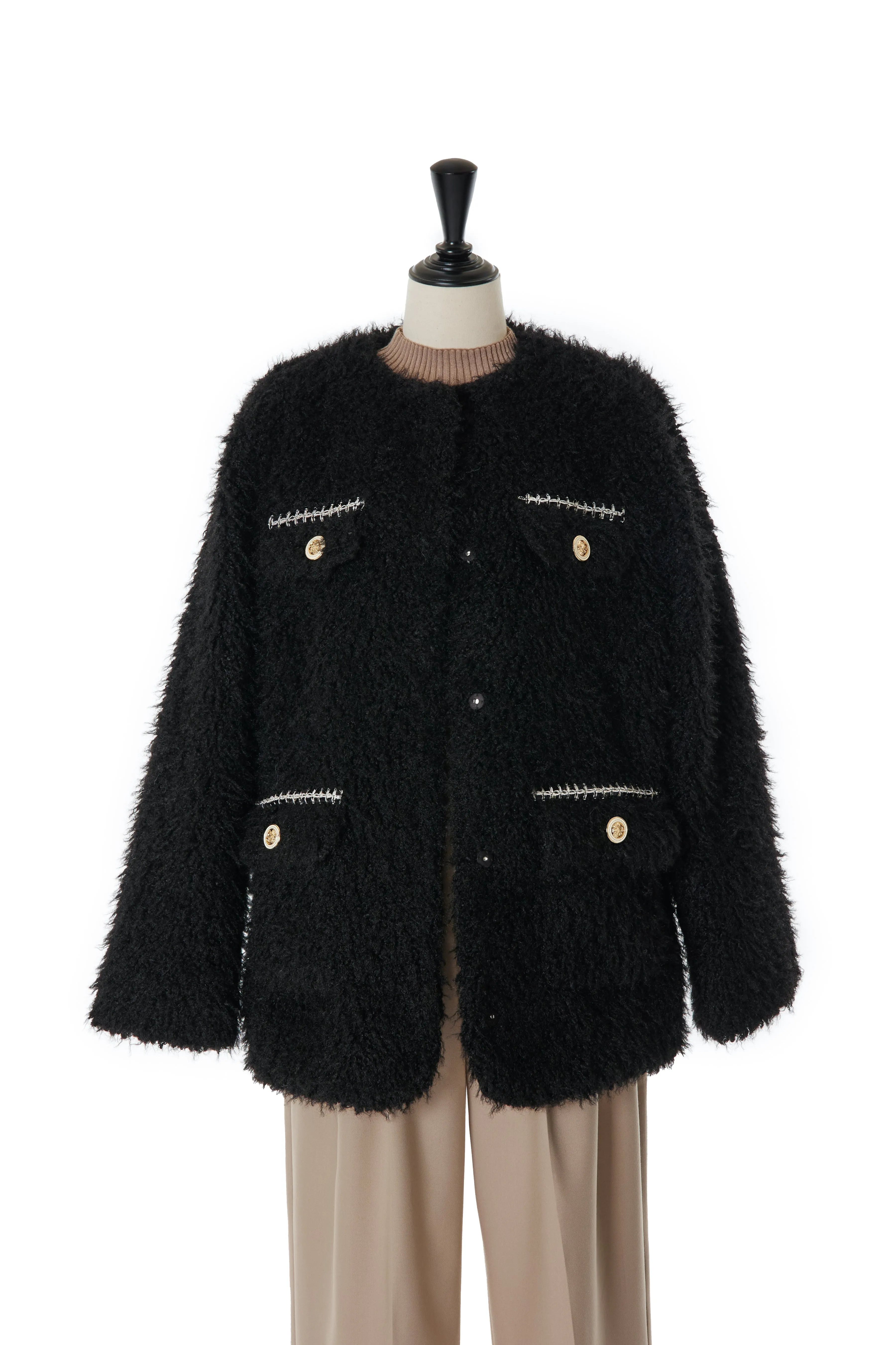 Royal Faux Fur Coat