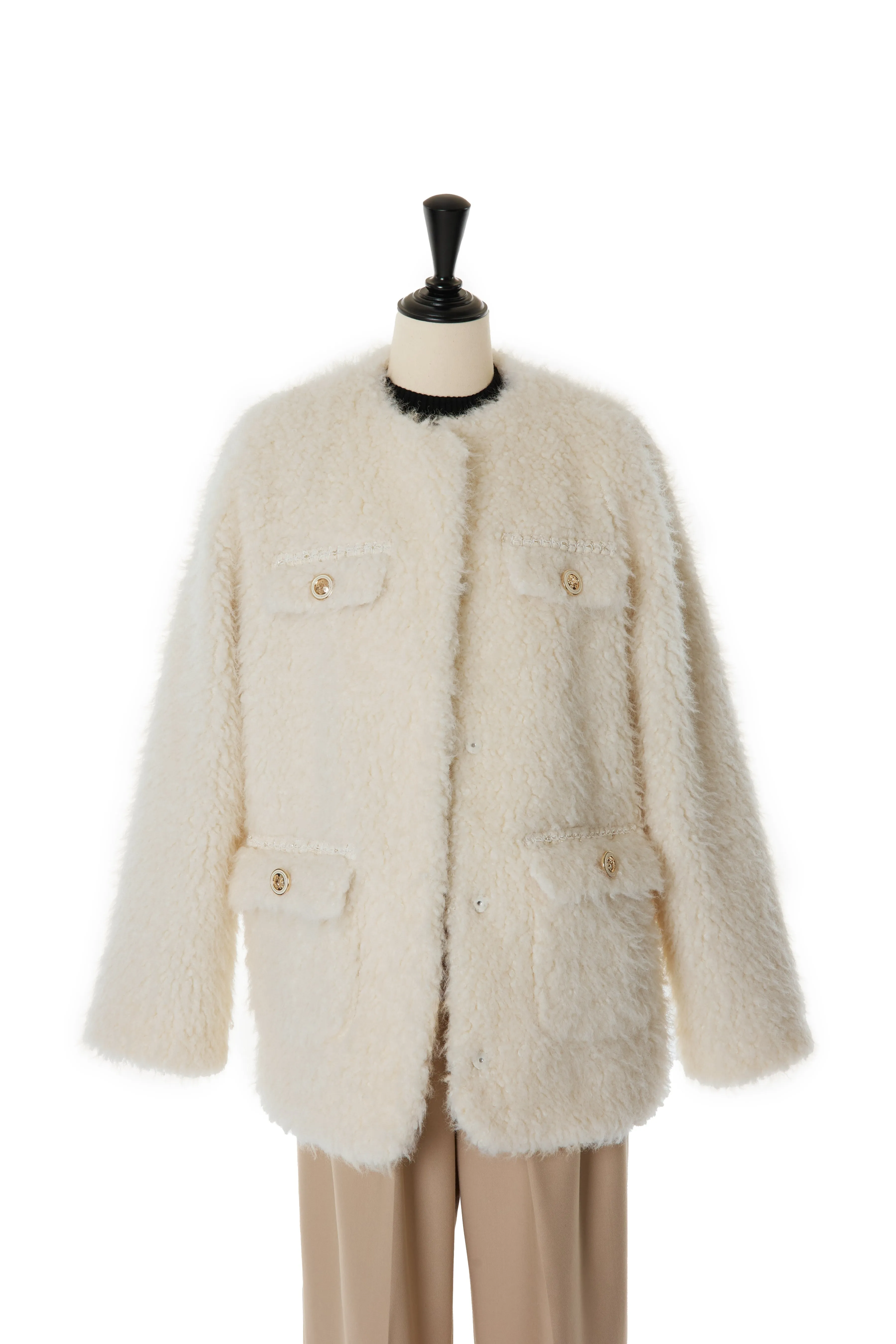 Royal Faux Fur Coat