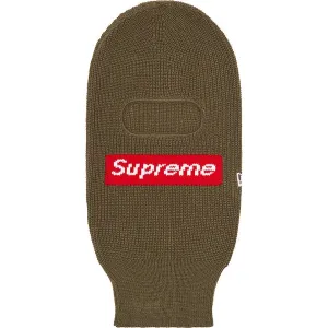 Supreme New Era® Box Logo Balaclava (Olive)