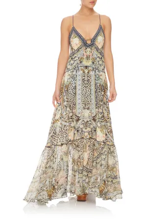 U-Ring Maxi Dress- Moto Maiko