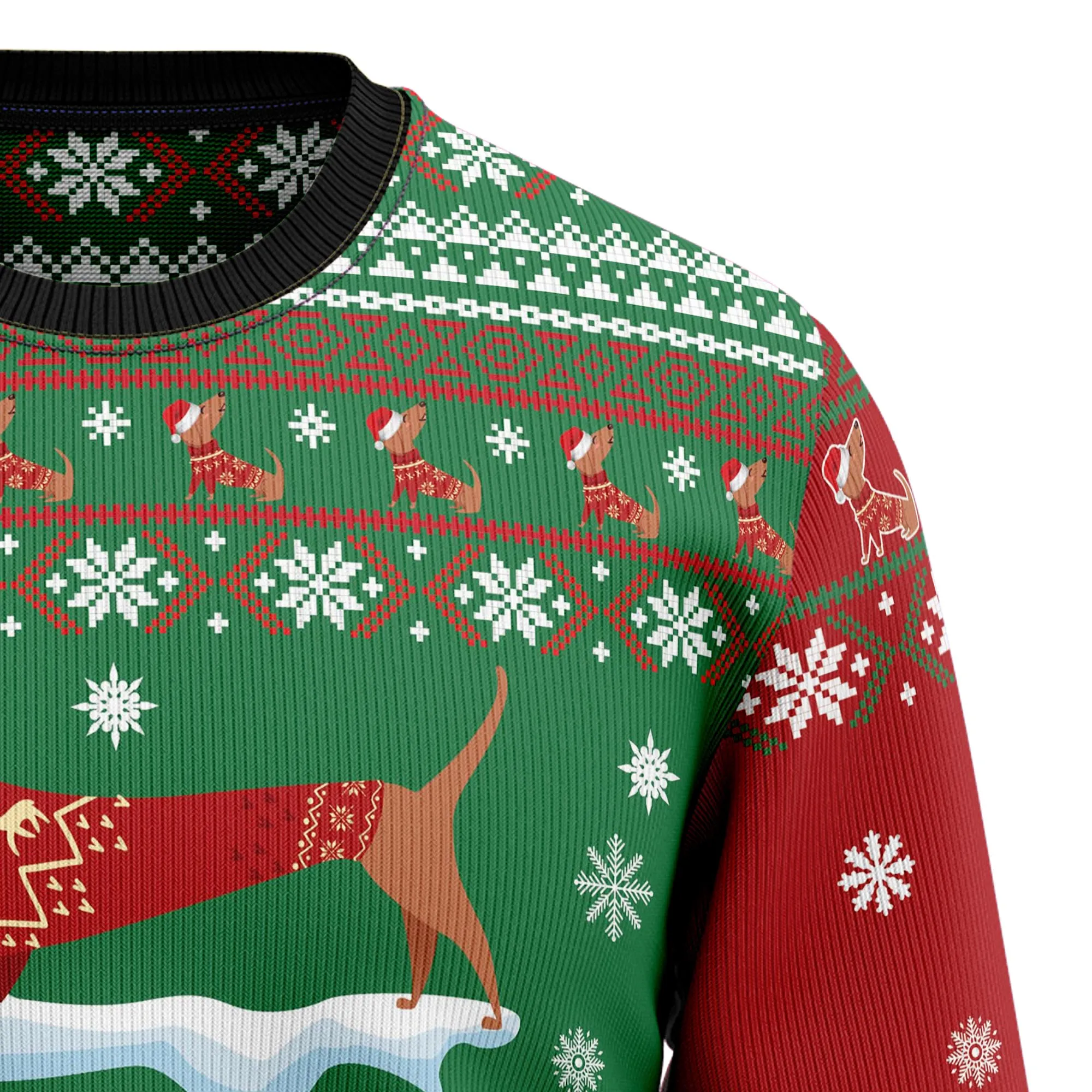 Ugly Christmas Sweater JulesRoche All-Over-Print Holiday Jumper
