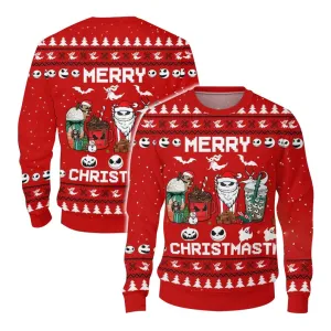 Ugly Christmas Sweater JulesRoche Funny All-Over Print