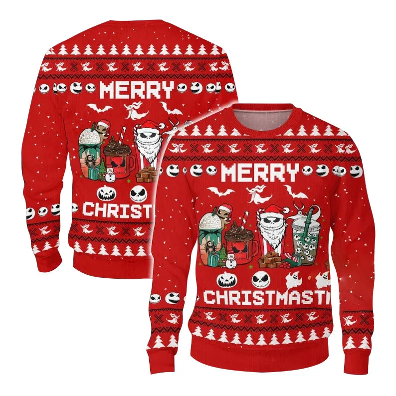 Ugly Christmas Sweater JulesRoche Funny All-Over Print