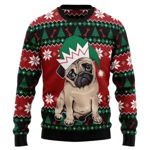 Ugly Sweater JulesRoche All-Over-Print Cotton Acrylic Blend