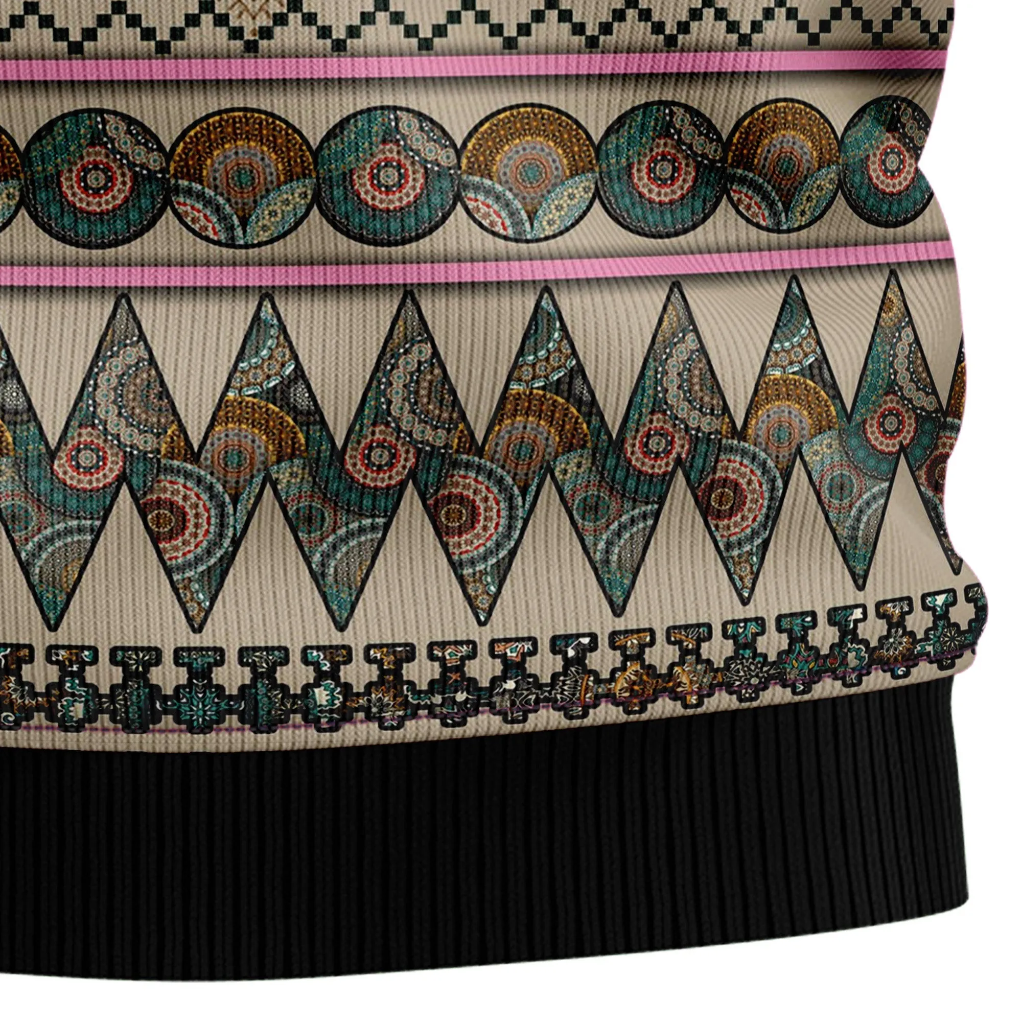 Ugly Sweater JulesRoche All-Over Print Funny Pullover