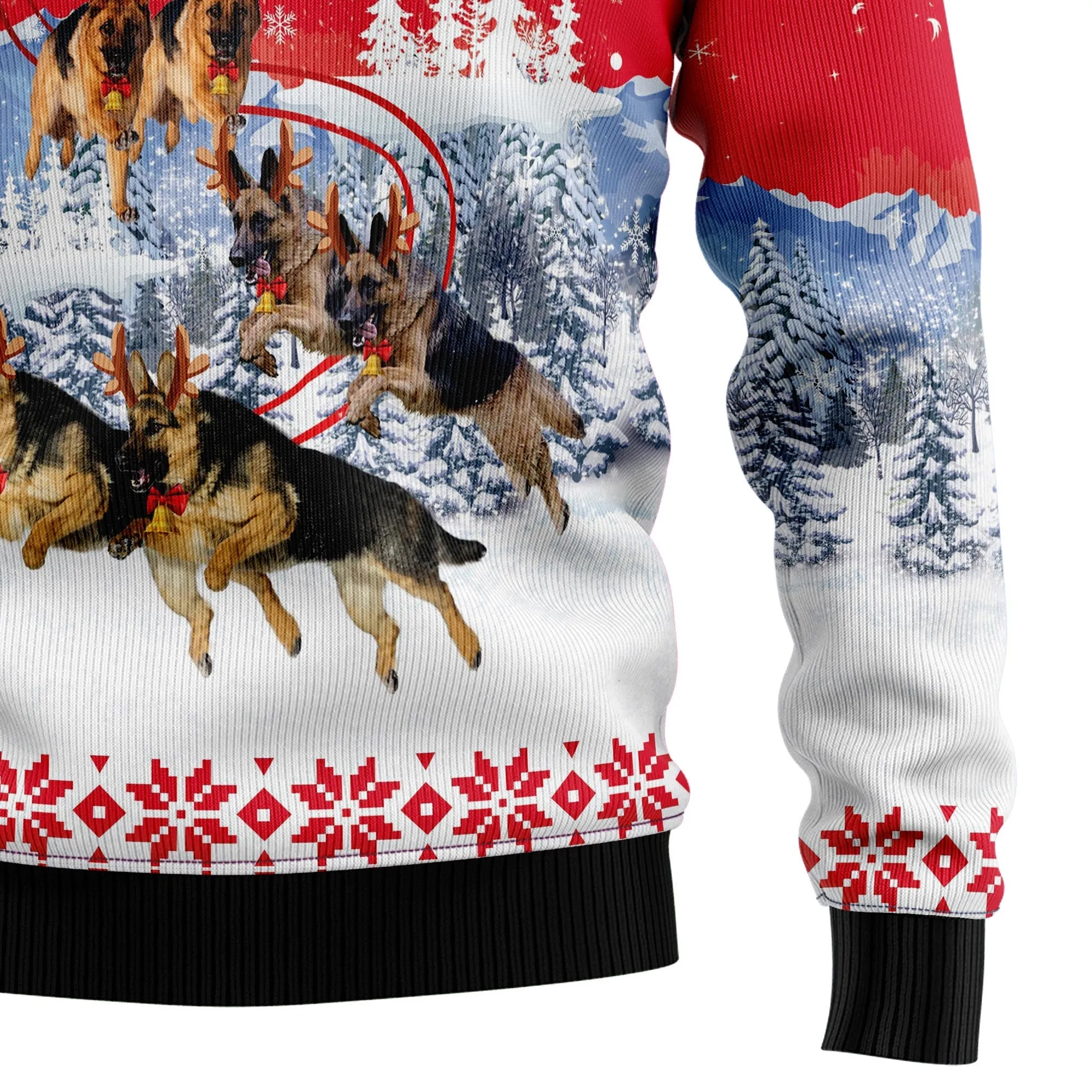 Ugly Sweater JulesRoche All-Over-Print Trendy Winter Wear