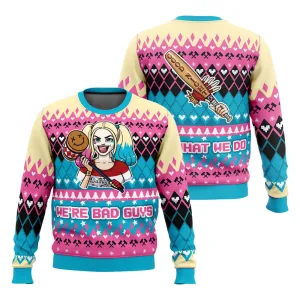 Ugly Sweater JulesRoche Festive All-Over Print Winter Wear