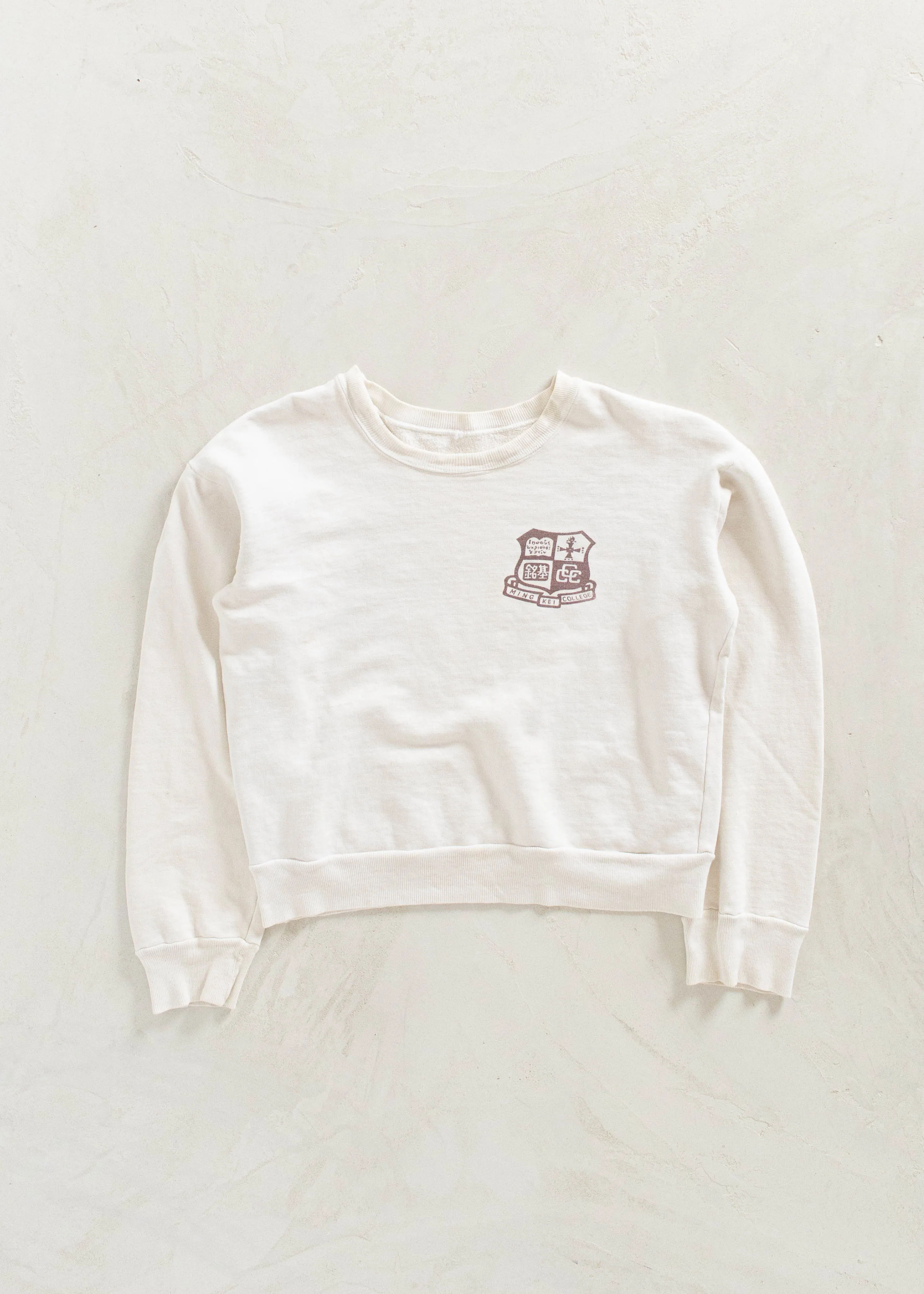 Vintage 1960s "Ming Key College" Sweatshirt Size S/M