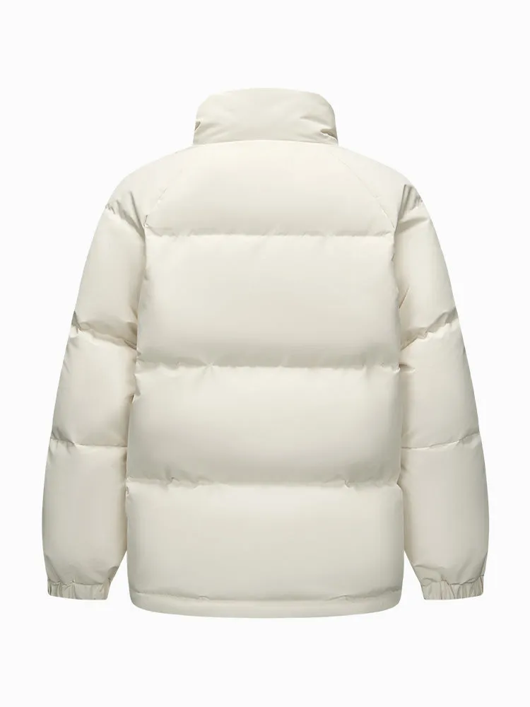 Women's medium green medium length regular down jacket
